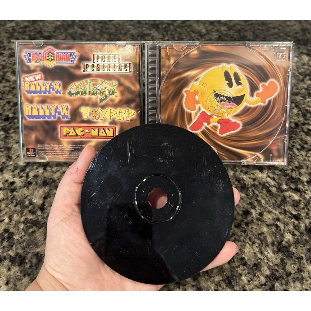 Namco Museum Vol. 1 (Sony PlayStation 1, PS1, 1995) Complete CIB - Tested